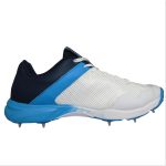 Kookaburra Pro 2000 Spike White Blue Cricket Shoes