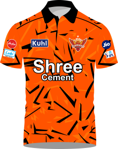 Sunrisers Hyderabad 2026 IPL Jersey