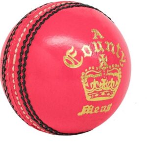 6Pk -Readers County Crown Cricket Ball - Pink
