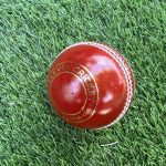 Eleven Super League Red leather cricket Ball