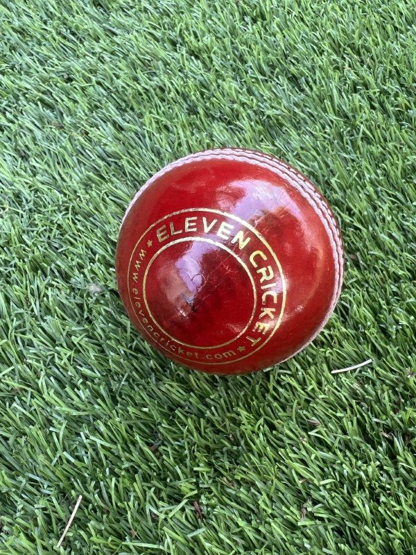 Eleven Super Test Red Leather Cricket Ball