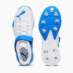 PUMA Bowling 22.1 Cricket Shoes - White-Elektro Green-Bluemazing - Image 5