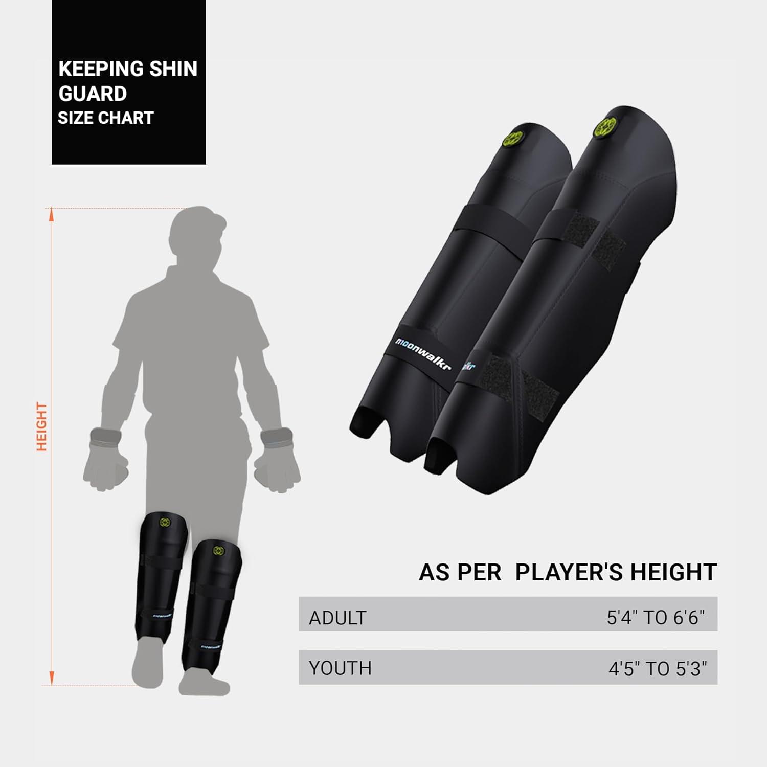 Moonwalker Keeping Shin Guards - Black - Image 3
