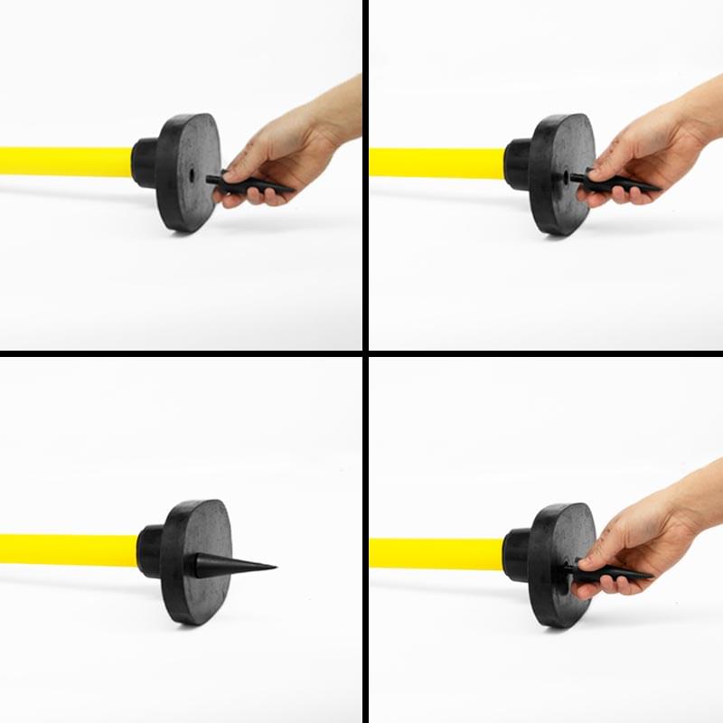 Elders Pro Target Cricket Stumps - Image 2