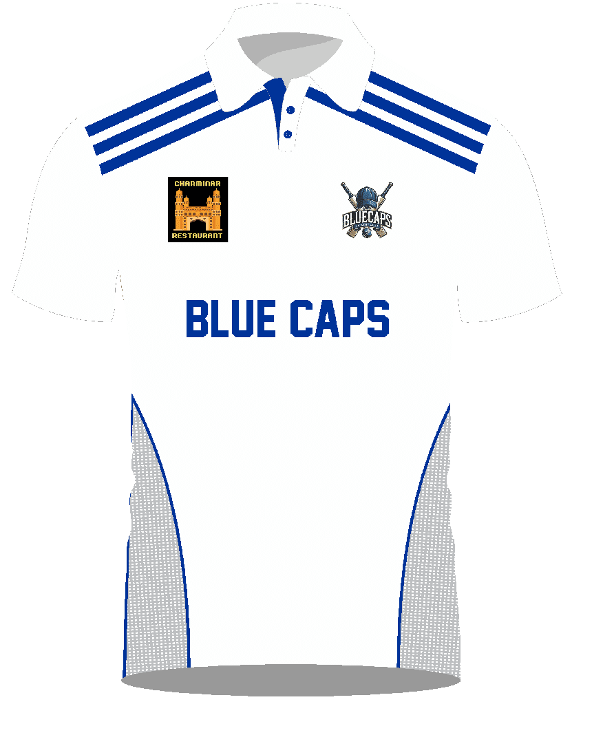 Blue Caps Jersey Whites