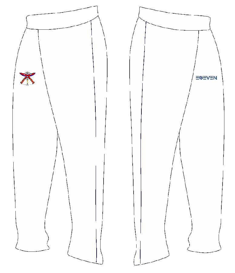 Khurkuri CC White Trouser