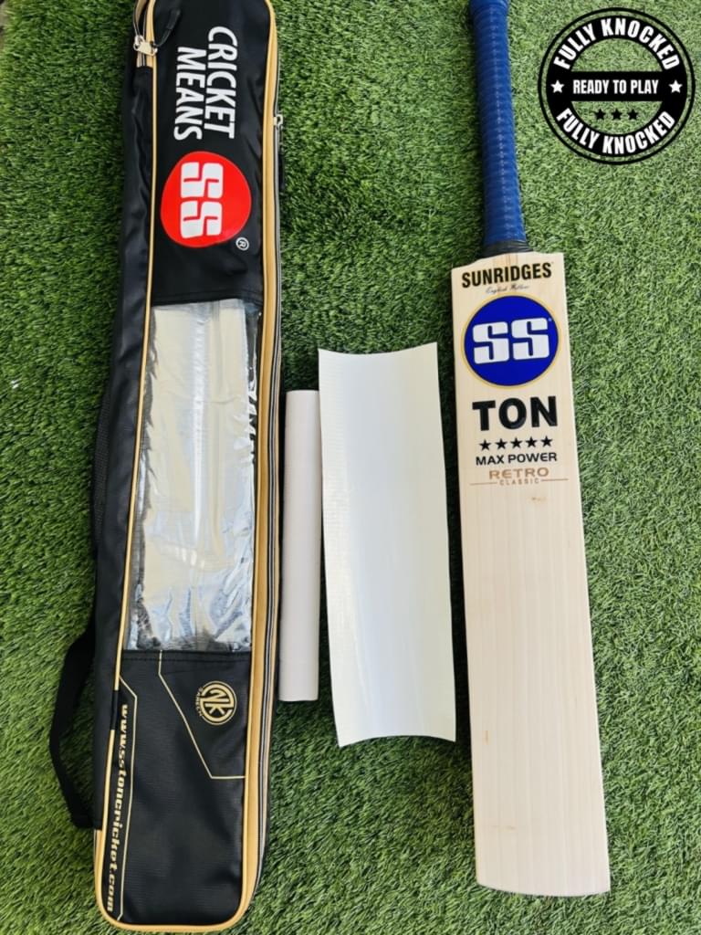 SS BAT RETRO MAXPOWER (3) English Willow -SH - Image 5